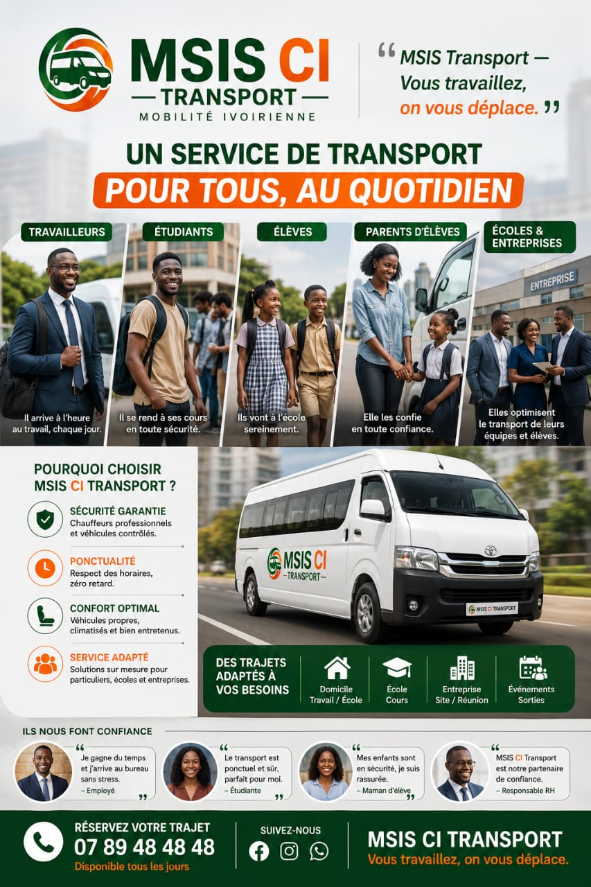 Service pour tous MSIS CI Transport